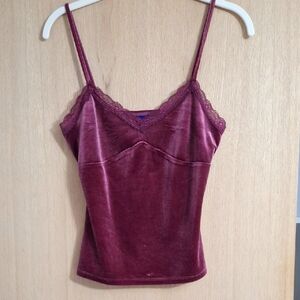 Aeropostale Velvet & Lace Cami
